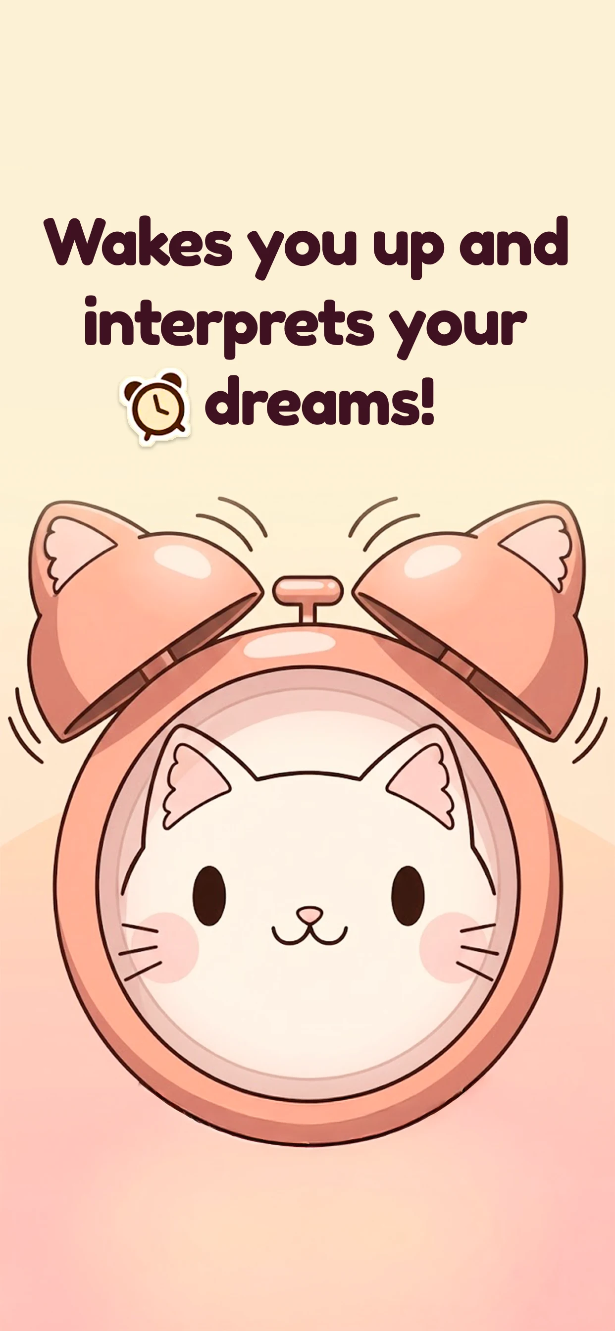 MeowAlarm: AI Alarm & Dreams screenshot